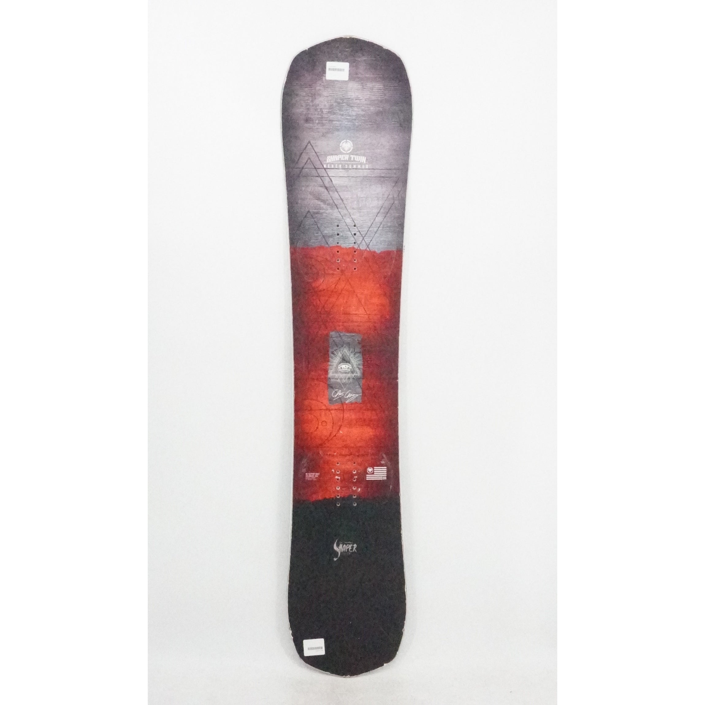 Never Summer Shaper Twin Snowboard - 153 cm – Kiwi Sports, LLC
