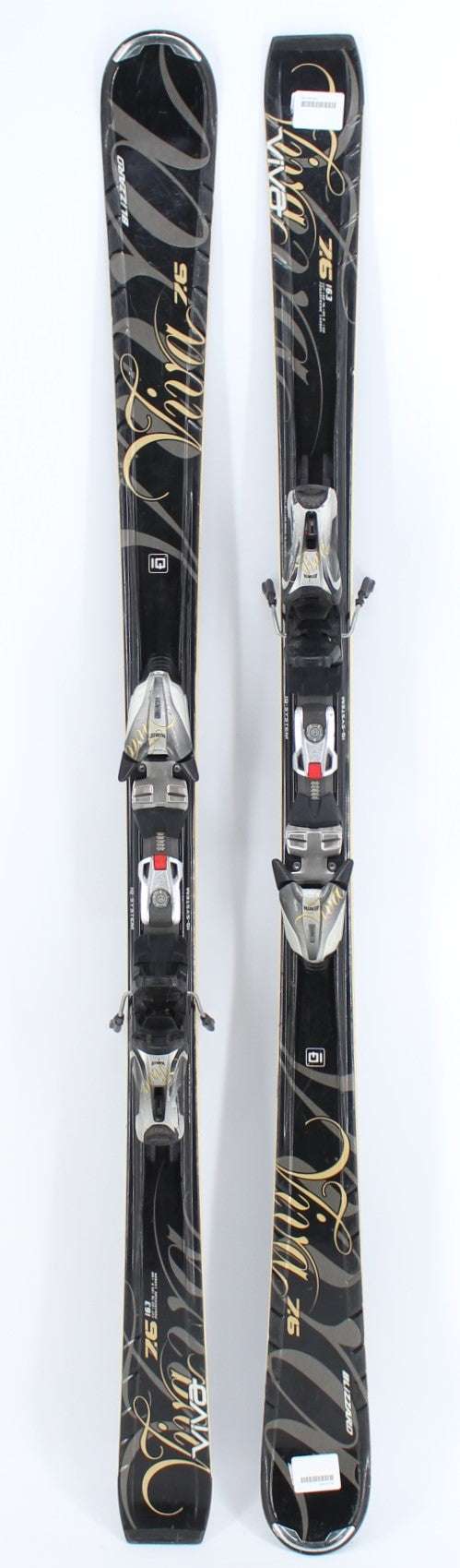 Blizzard Viva 7.6 Women's Demo Skis with Bindings - 163 cm Used