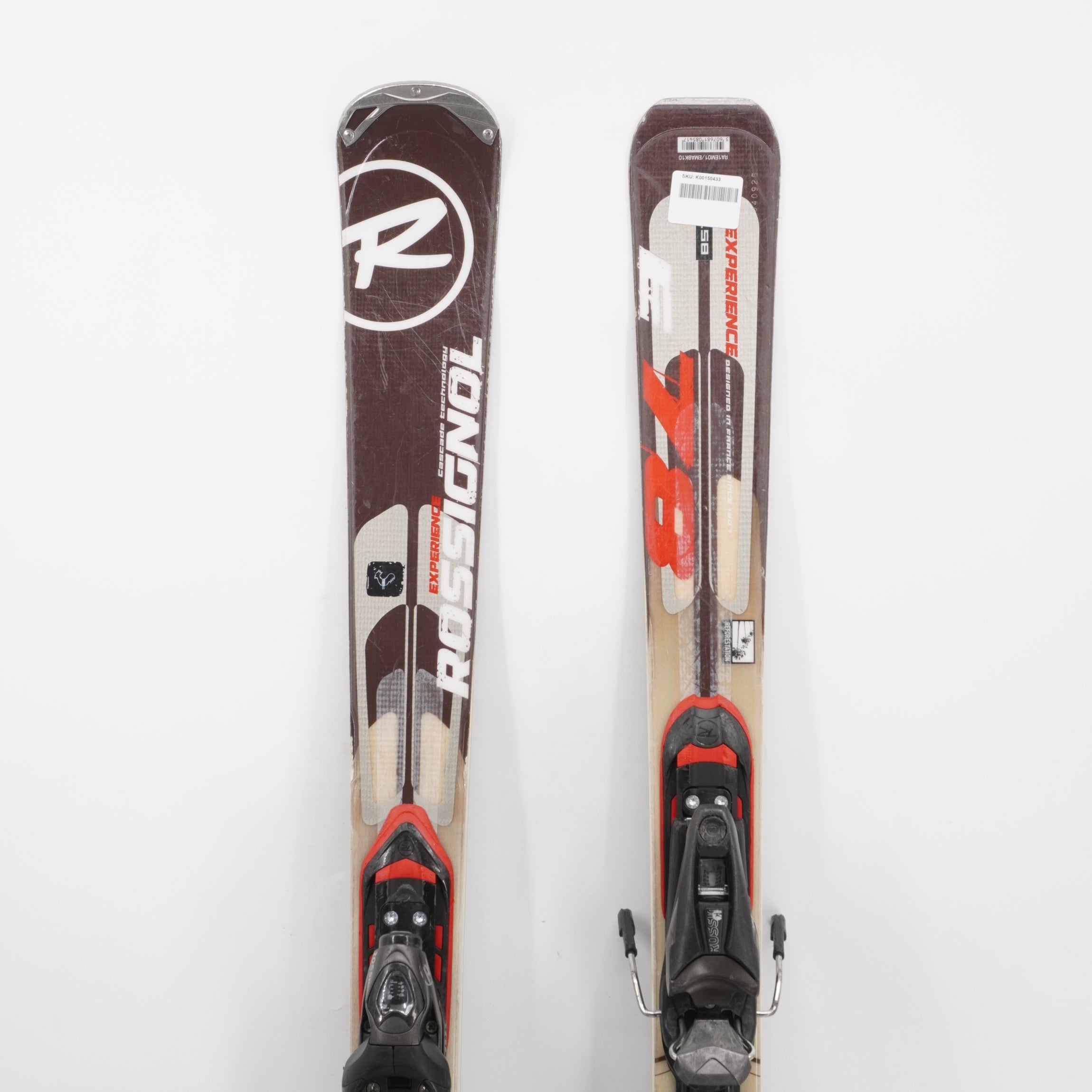 Rossignol Experience 78 Demo Skis with Bindings - 158 cm Used