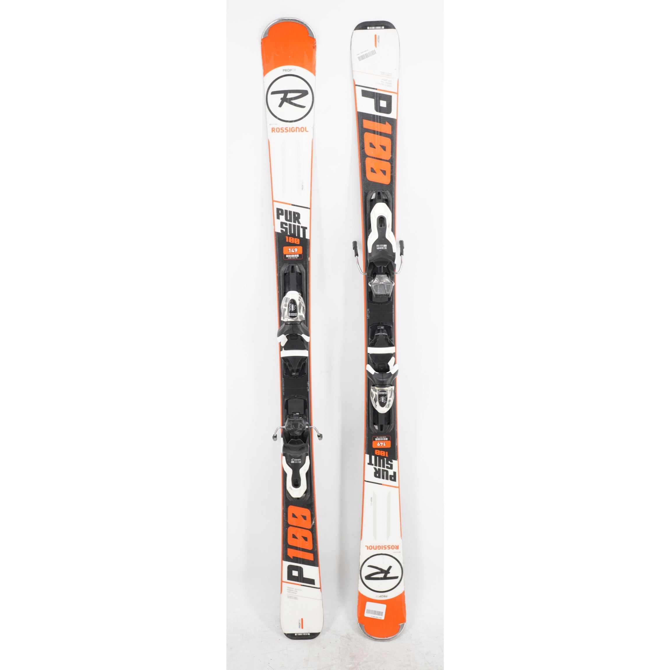 Rossignol Pursuit 100 Adult Skis with Bindings - 149 cm Used