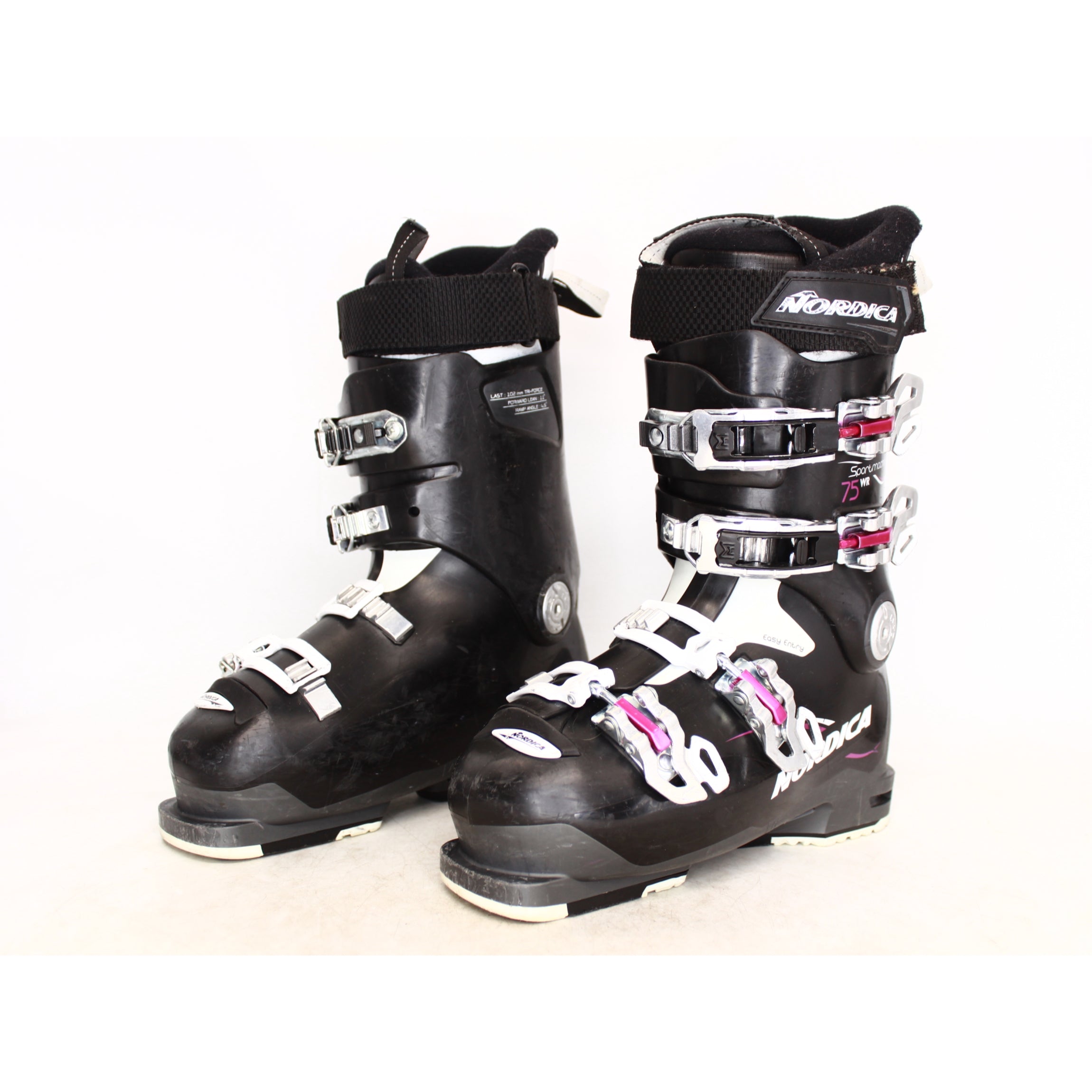 Nordica Sport Machine 75 WR Women's Ski Boots - Size 5.5 / Mondo 22.5 Used