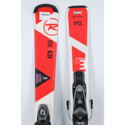 Rossignol Experience RTL Adult Skis with Bindings - 134 cm Used