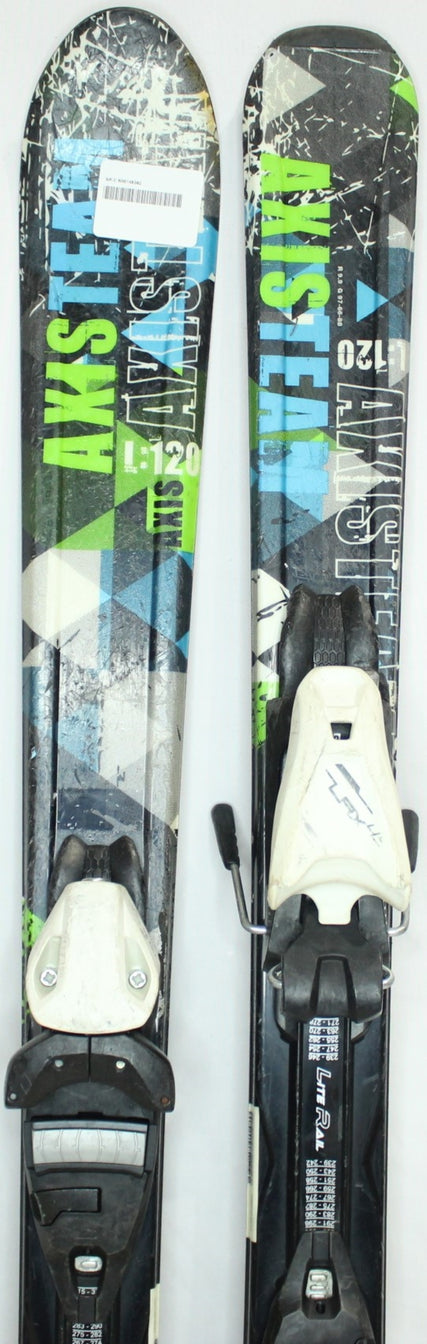 Axis Team Kids Skis with Bindings - 120 cm Used