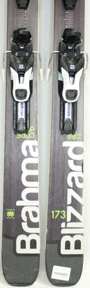 Blizzard Brahma Demo Skis with Bindings - 173 cm Used