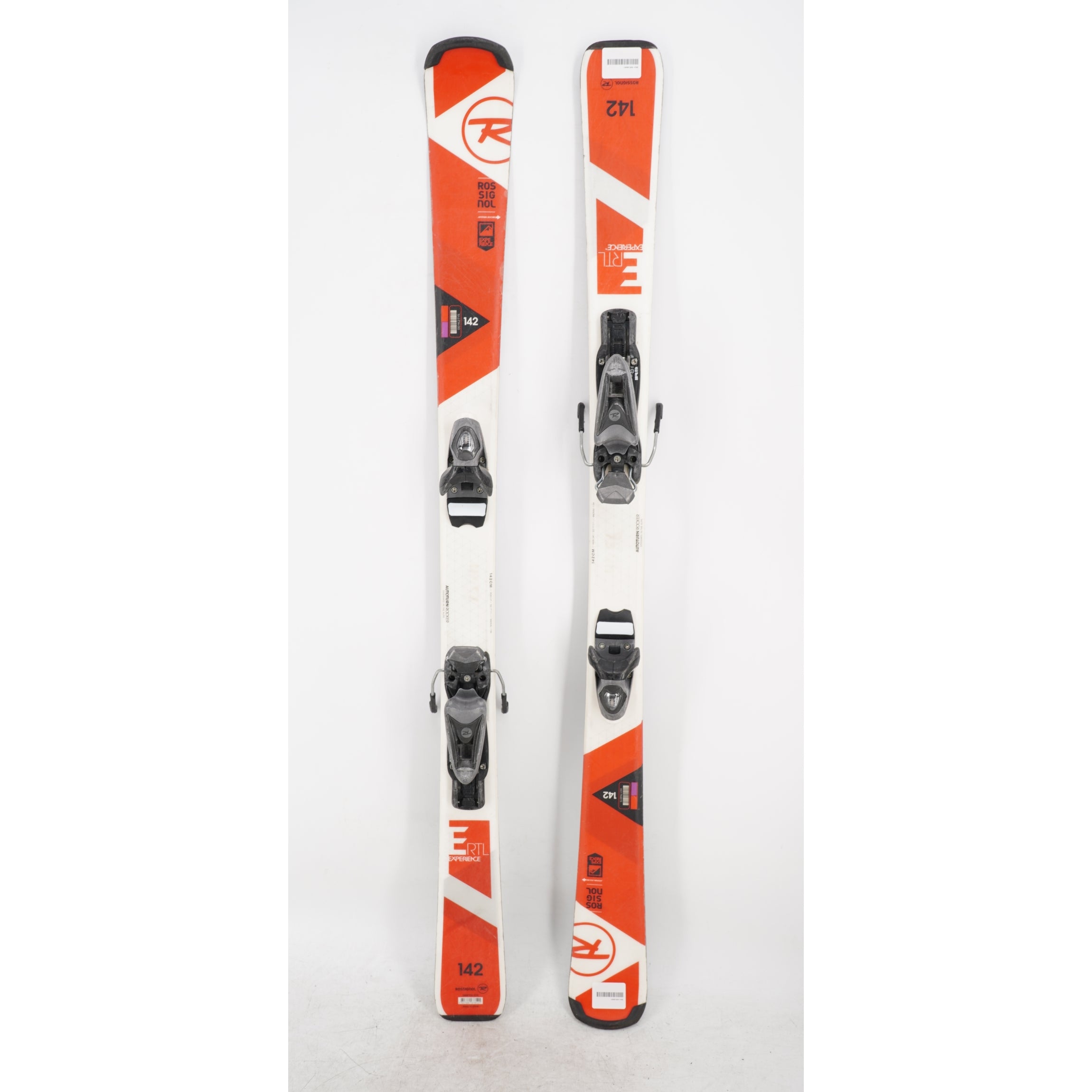 Rossignol Experience RTL Adult Skis with Bindings - 142 cm Used
