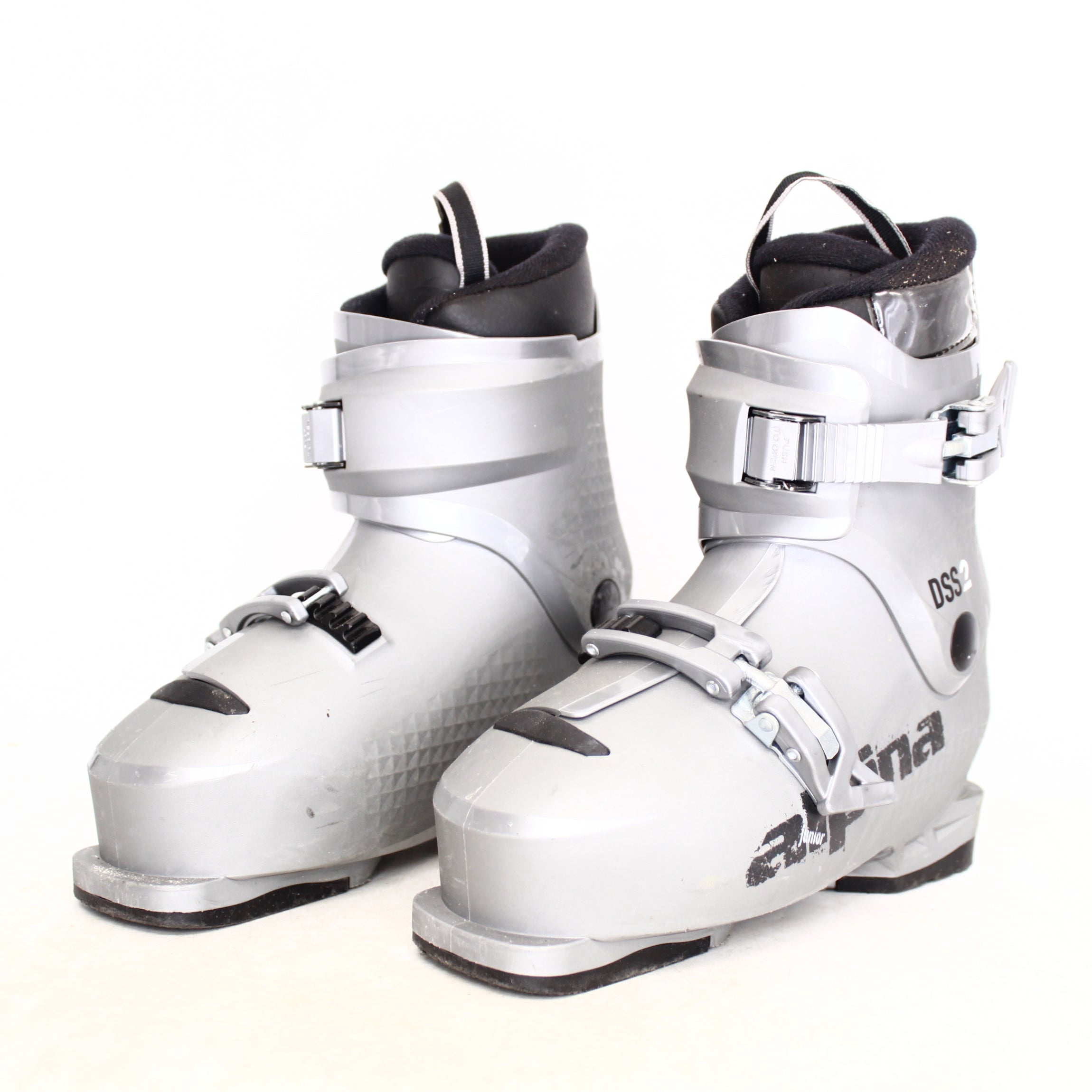 Alpina DSS2 Kids Ski Boots - Size 2.5 / Mondo 20.5 Used