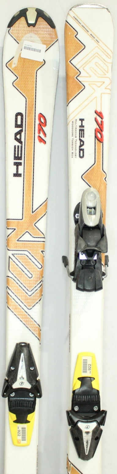 Head Peak Skis with Bindings - 170 cm Used