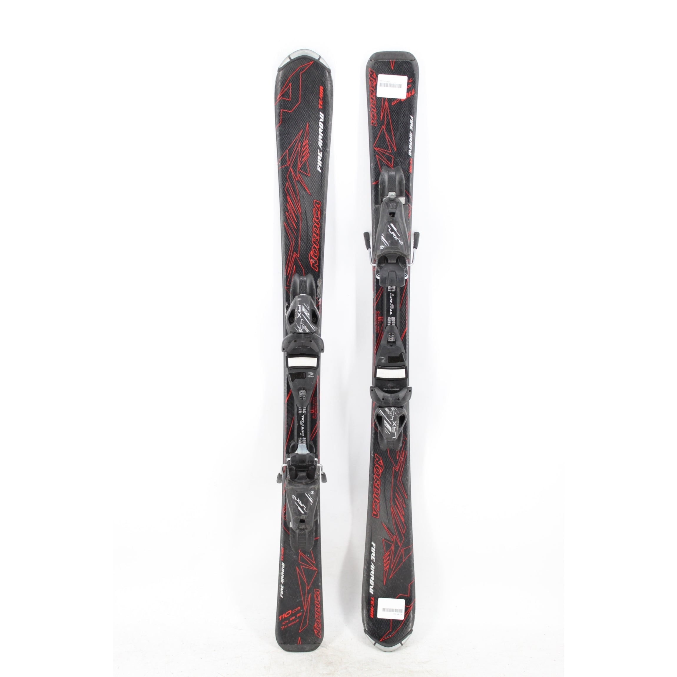 Nordica Fire Arrow Kids Skis with Bindings - 110 cm Used