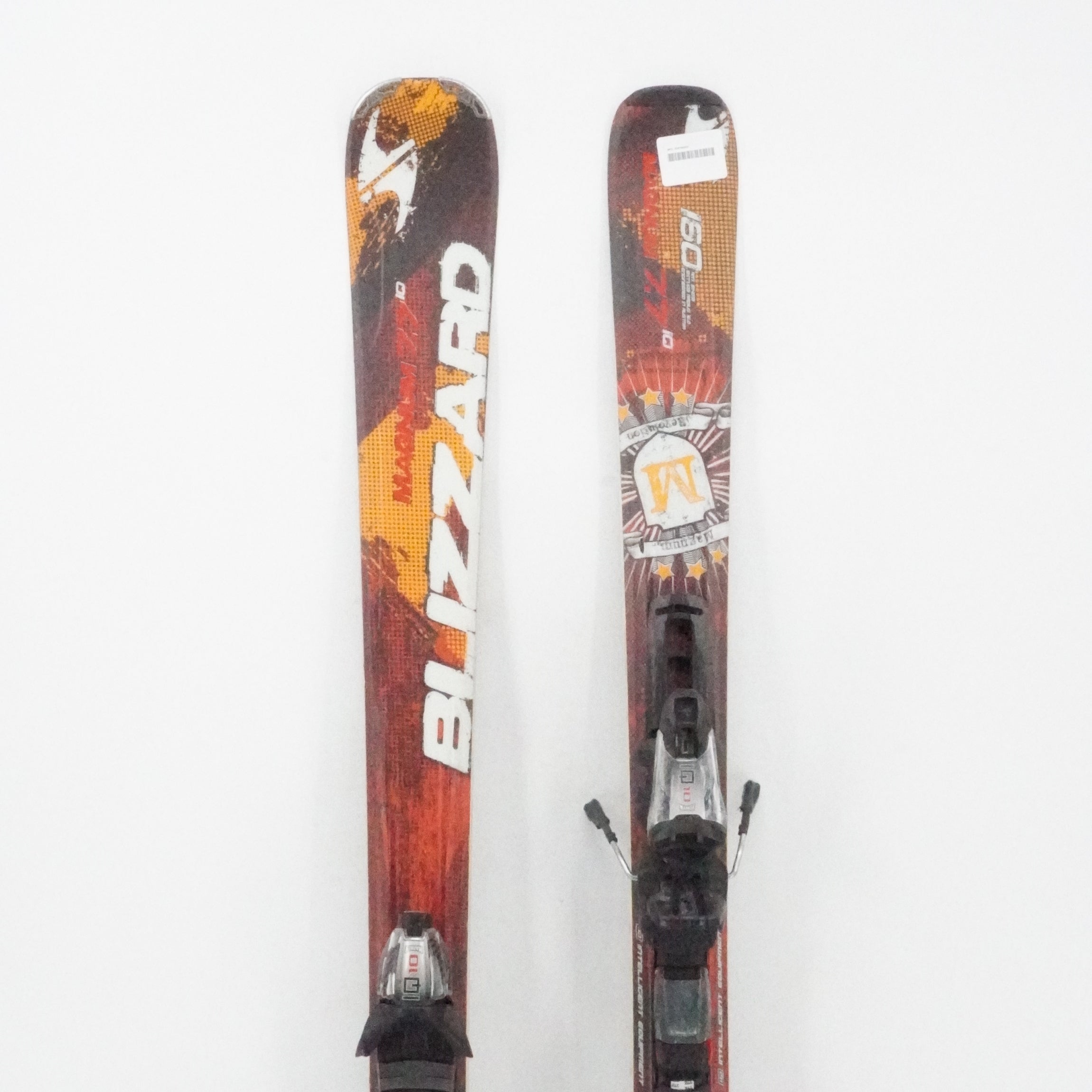 Blizzard Magnum 7.7 Demo Skis with Bindings - 160cm Used