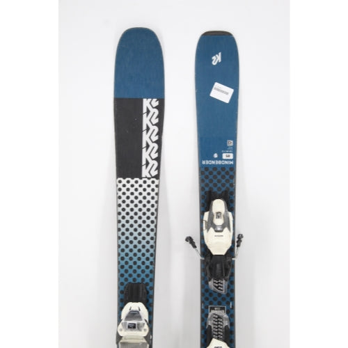 K2 Mindbender 85 Demo Skis with Bindings - 156 cm Used