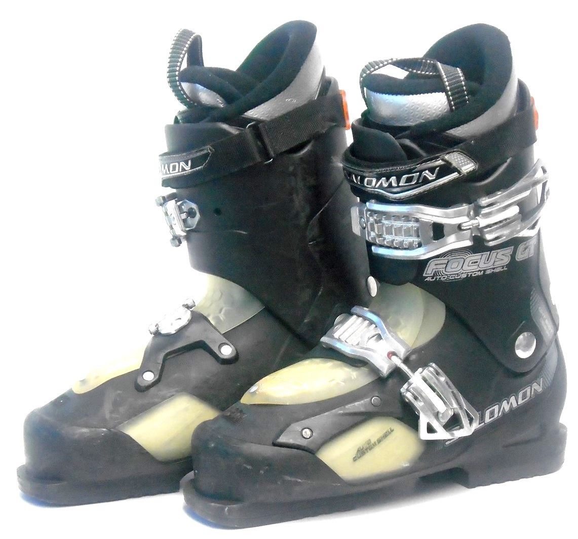 Salomon Focus GT Ski Boots - Size 8.5 / Mondo 26.5 Used