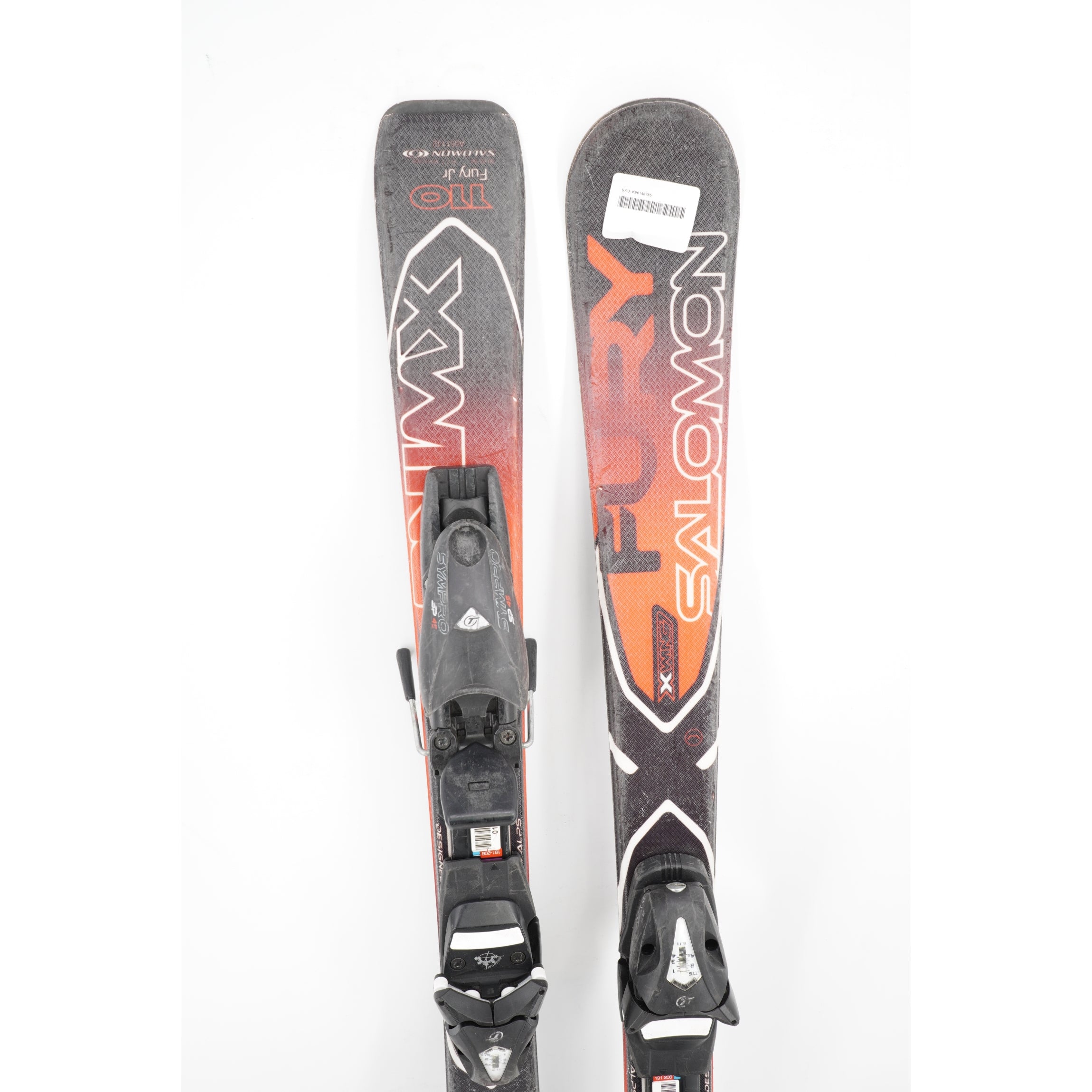 Salomon X-Wing Fury Jr. Kids Skis with Bindings - 110 cm Used