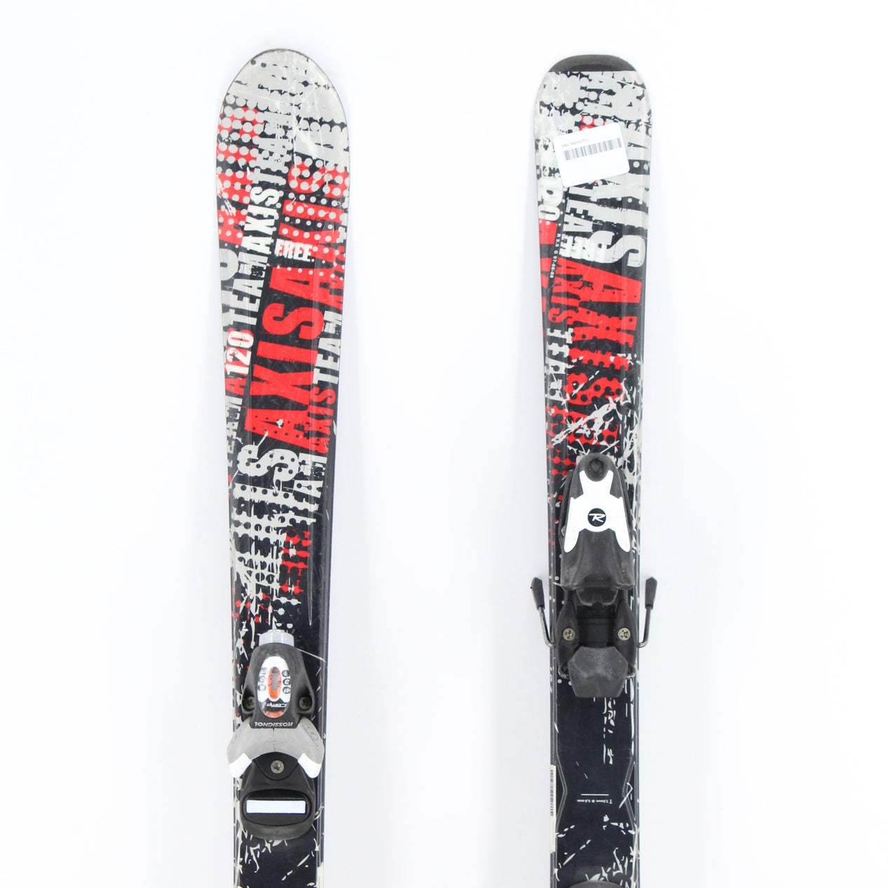 Axis Free Team Kids Skis with Bindings - 120 cm Used