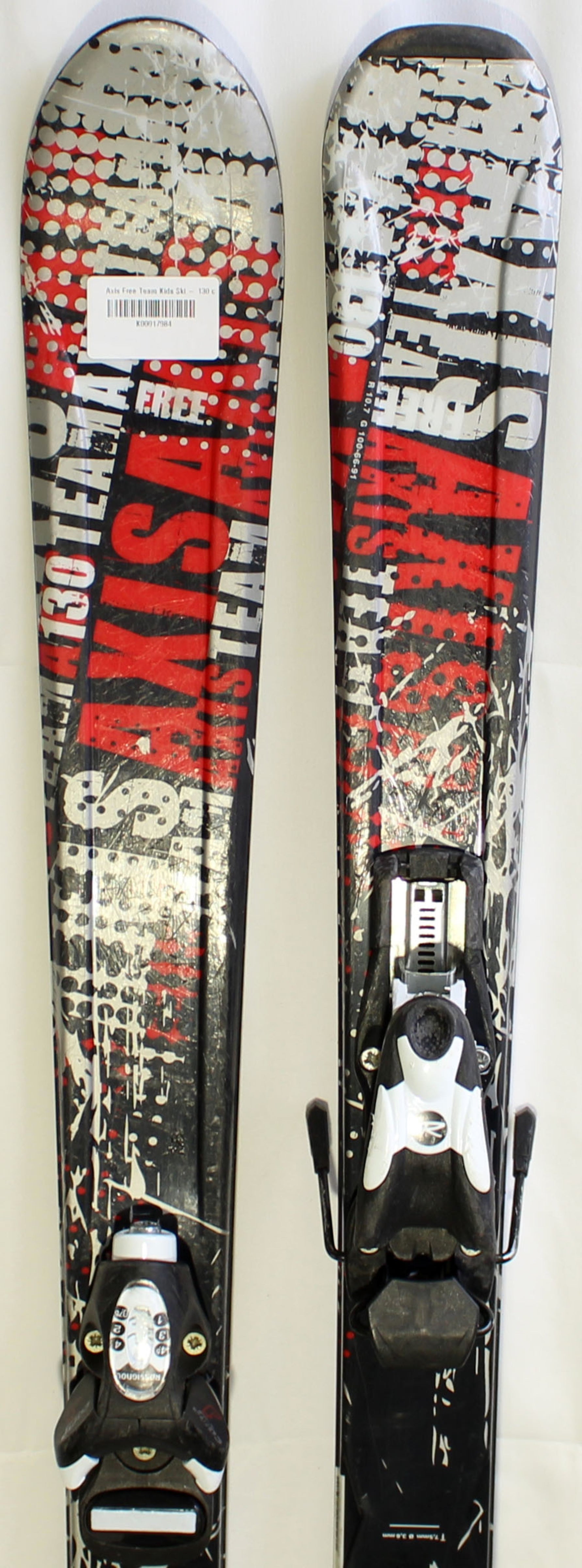 Axis Free Team Kids Skis with Bindings - 130 cm Used