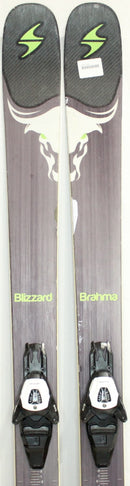Blizzard Brahma Demo Skis with Bindings - 173 cm Used