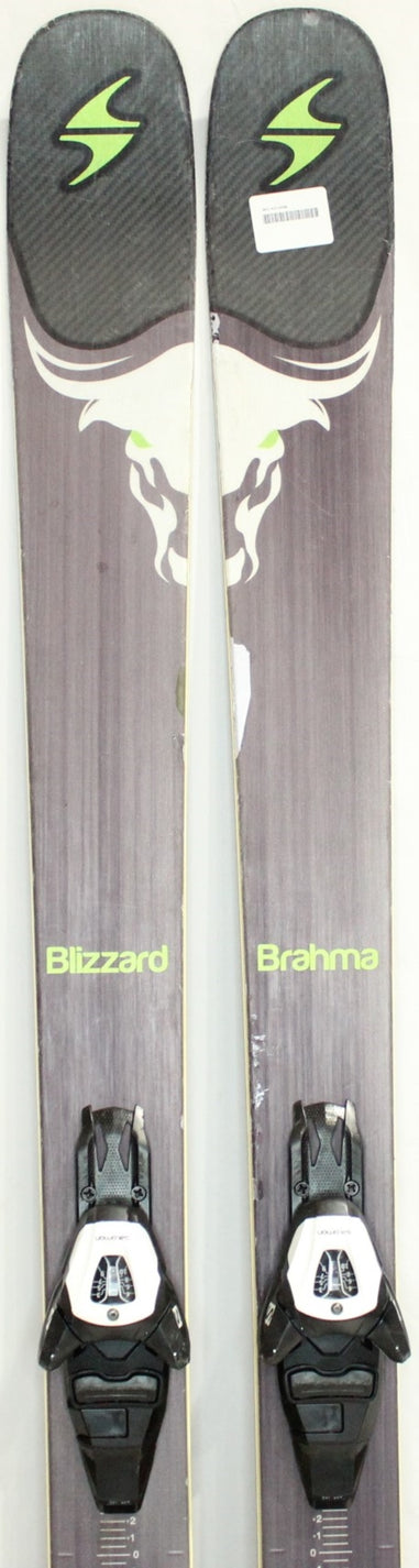 Blizzard Brahma Demo Skis with Bindings - 173 cm Used
