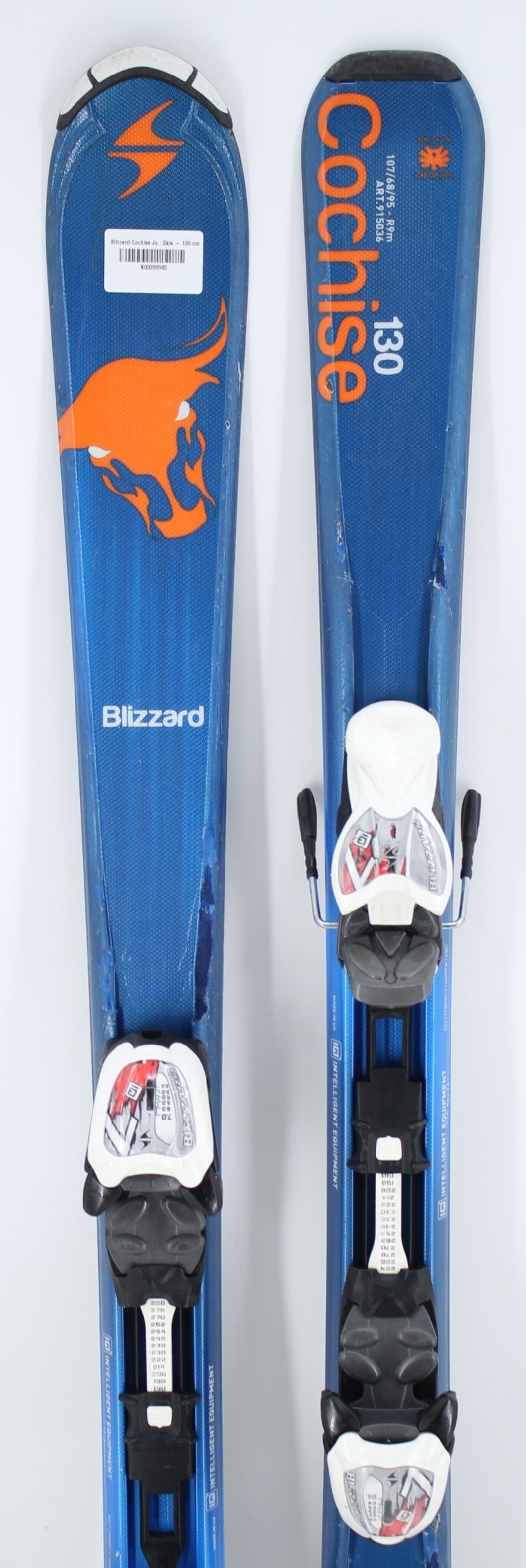Blizzard Cochise Junior Skis with Bindings - 130 cm Used