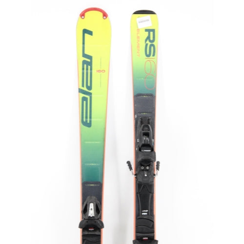 Elan Element RS Adult Skis with Bindings - 160 cm Used