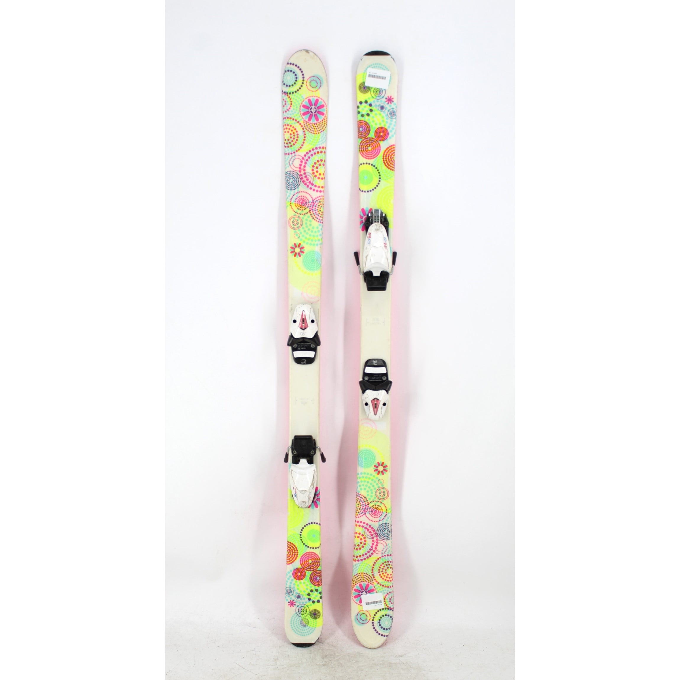 K2 Flowers Kids Skis with Bindings - 136 cm Used