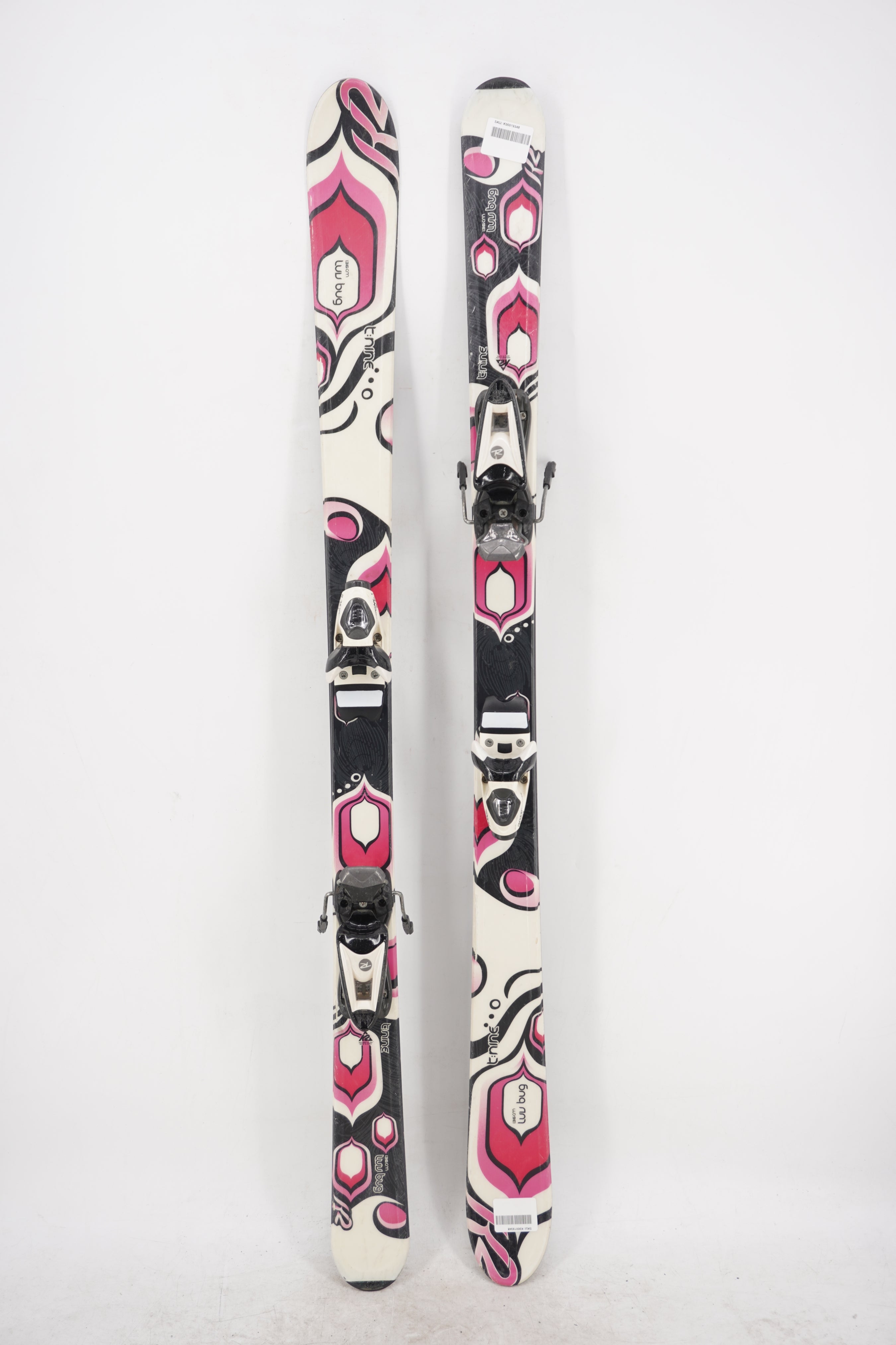 K2 Luv Bug Kids Skis with Bindings - 136 cm Used