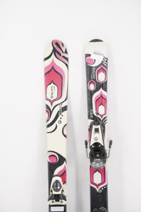 K2 Luv Bug Kids Skis with Bindings - 136 cm Used