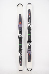 Salomon XDR Focus R Adult Skis with Bindings - 130 cm Used