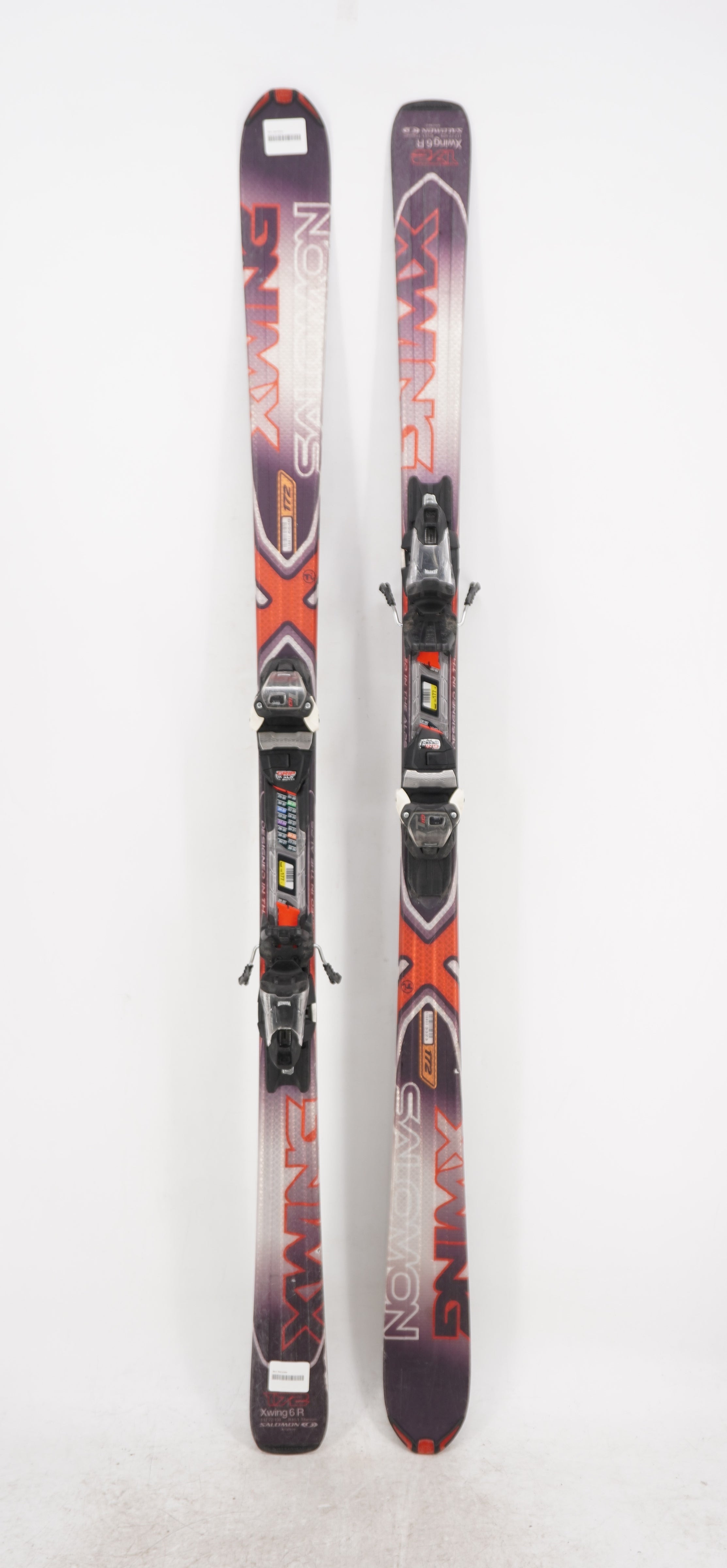 Salomon X-Wing 6R Adult Skis with Bindings - 172 cm Used