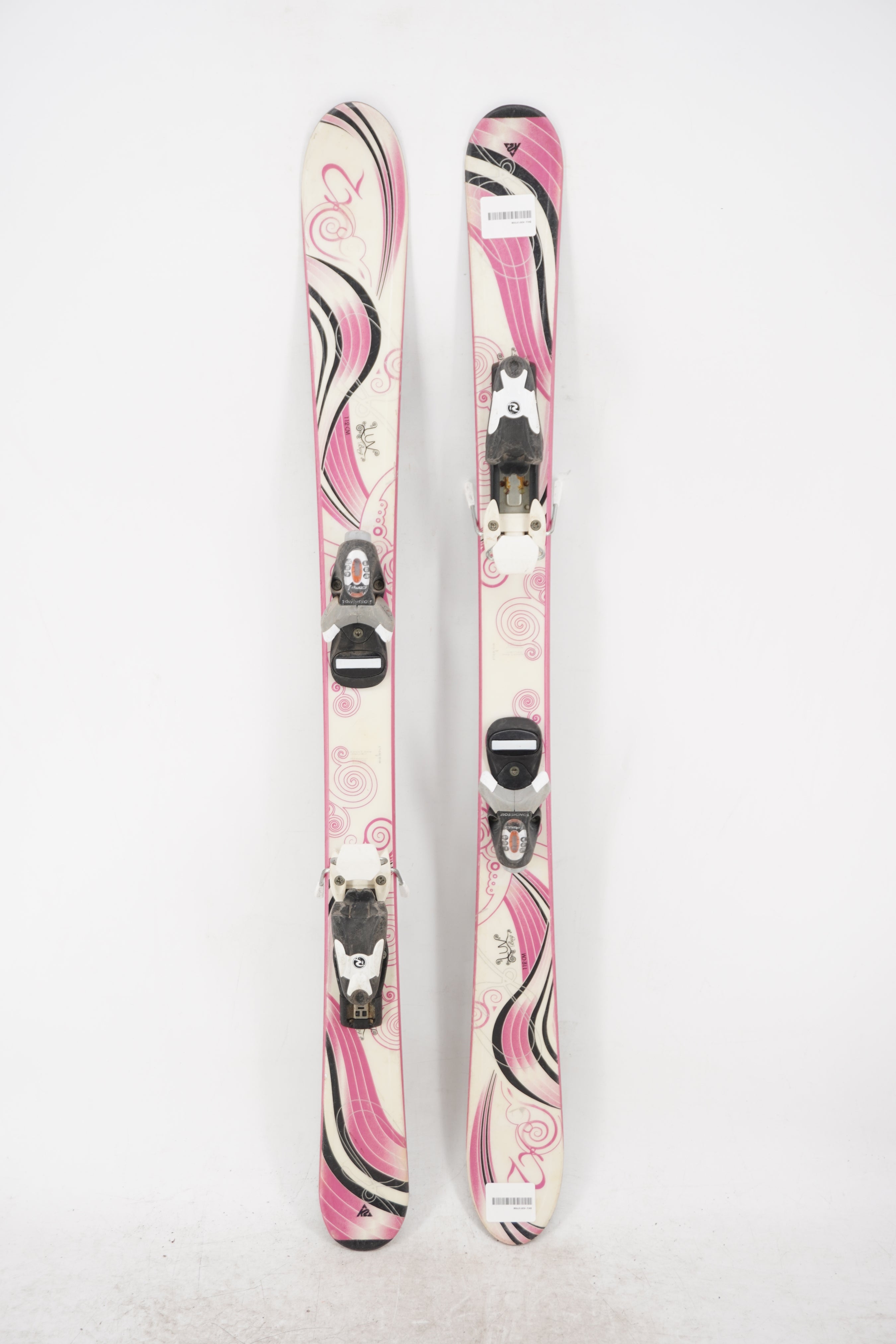 K2 Luv Bug Kids Skis with Bindings - 112 cm Used