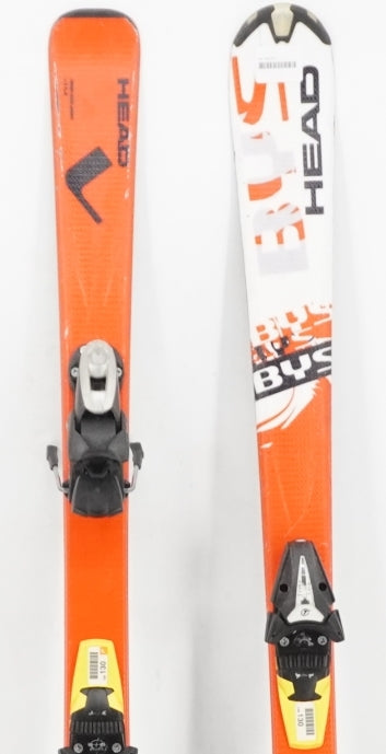 Head BYS Adult Skis with Bindings - 150 cm Used