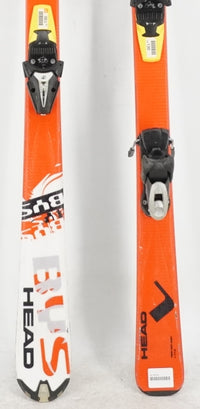 Head BYS Adult Skis with Bindings - 150 cm Used