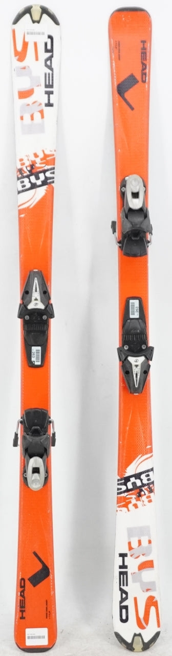 Head BYS Adult Skis with Bindings - 150 cm Used