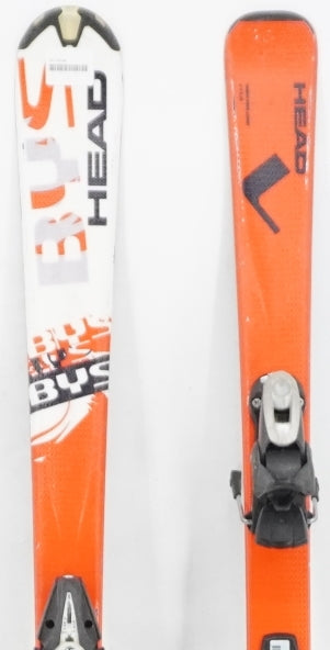 Head BYS Adult Skis with Bindings - 150 cm Used