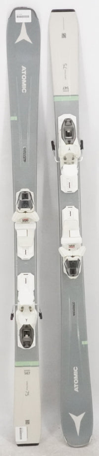 Atomic Vantage 75 Adult Demo Skis with Bindings - 147 cm Used