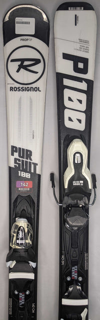 Rossignol Pursuit 100 Adult Skis with Bindings - 142 cm Used