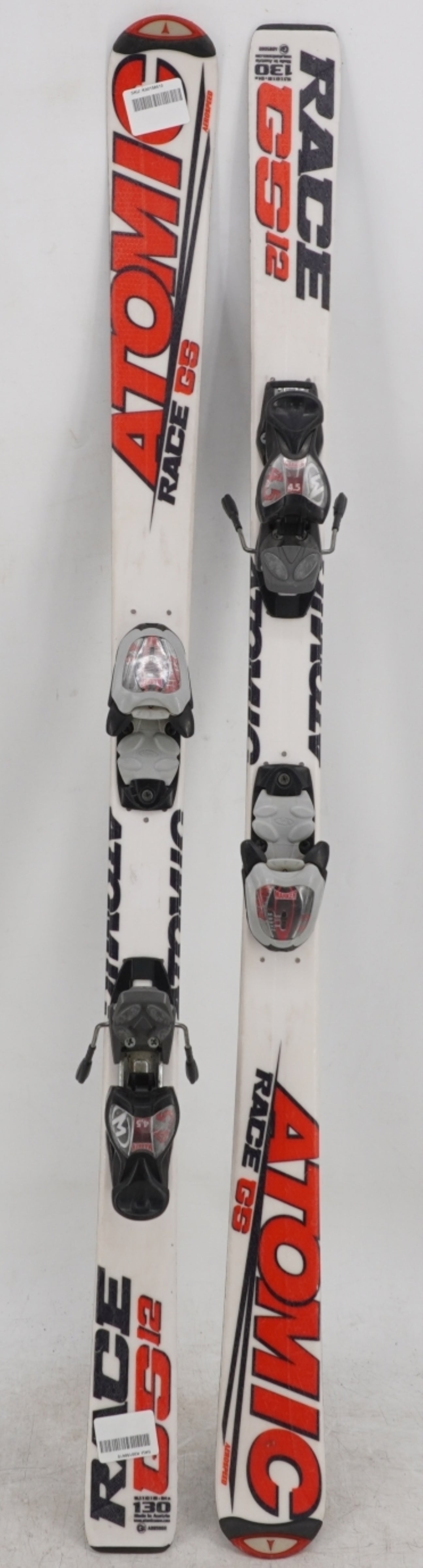 Atomic Race GS 12 Kids Skis with Bindings - 130 cm Used