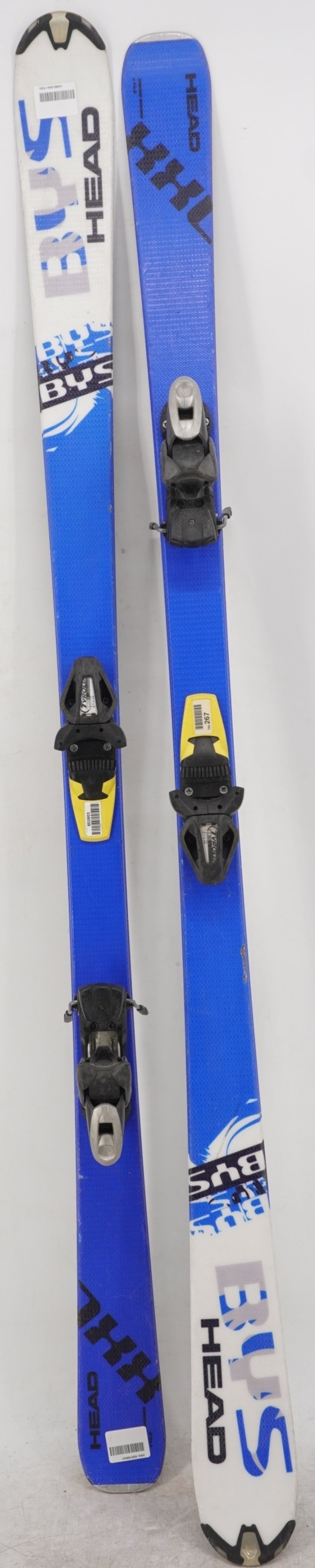 Head BYS Adult Skis with Bindings - 180 cm Used