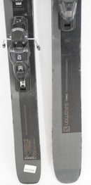 Salomon Stance 96 Adult Demo Skis with Bindings - 176 cm Used