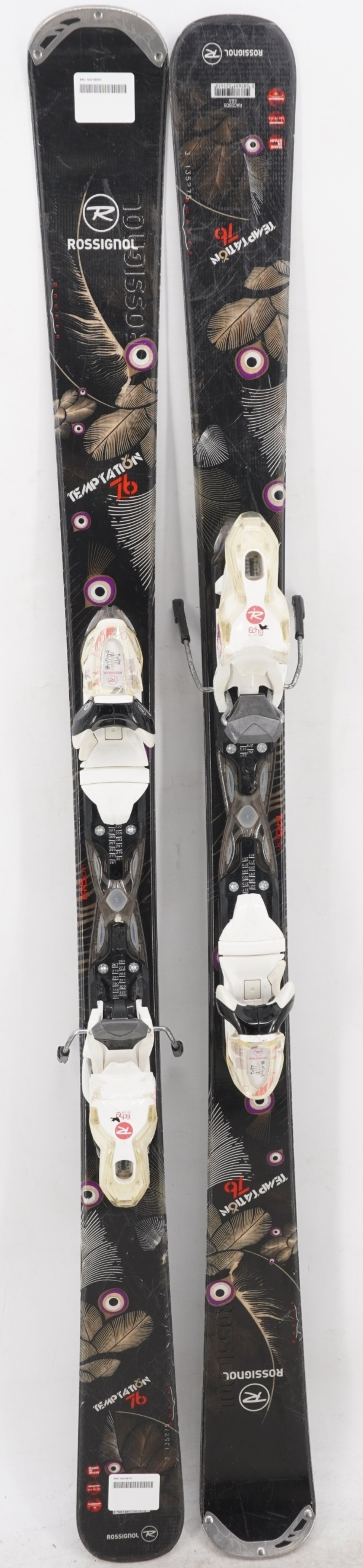 Rossignol Temptation 76 Women's Demo Skis with Bindings - 146 cm Used