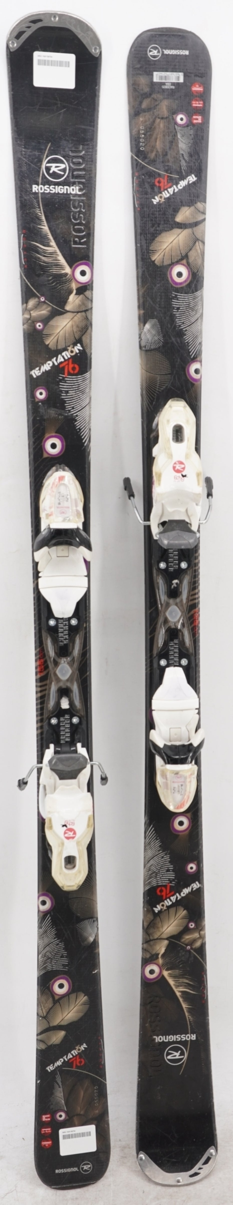 Rossignol Temptation 76 Women's Demo Skis with Bindings - 156 cm Used