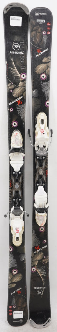 Rossignol Temptation 76 Women's Demo Skis with Bindings - 156 cm Used