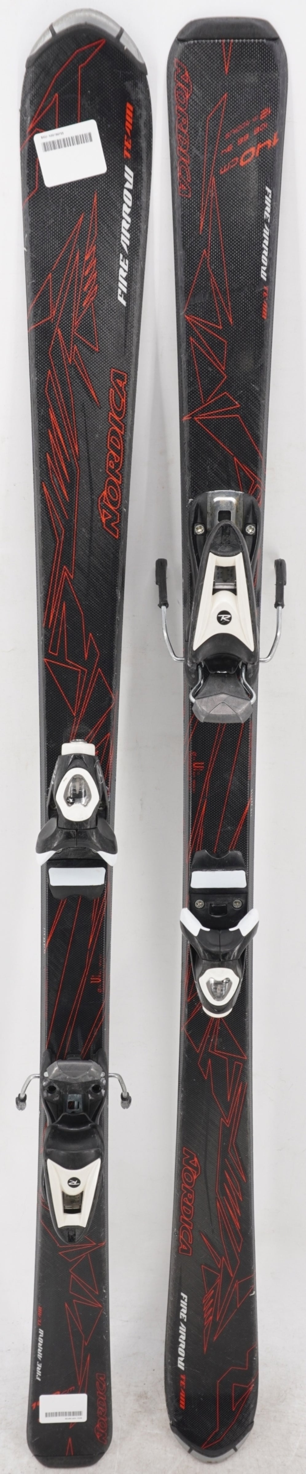Nordica Team Fire Arrow Junior Skis with Bindings - 140 cm Used