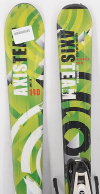 Axis Team Synflex Jr. Skis with Bindings - 140 cm Used