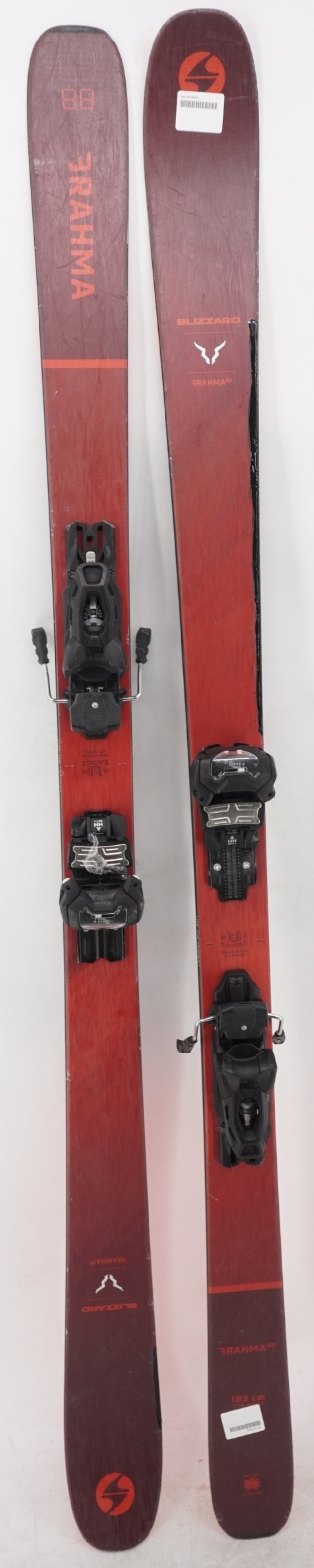 Blizzard Brahma 88 Adult Demo Skis with Bindings - 180 cm Used