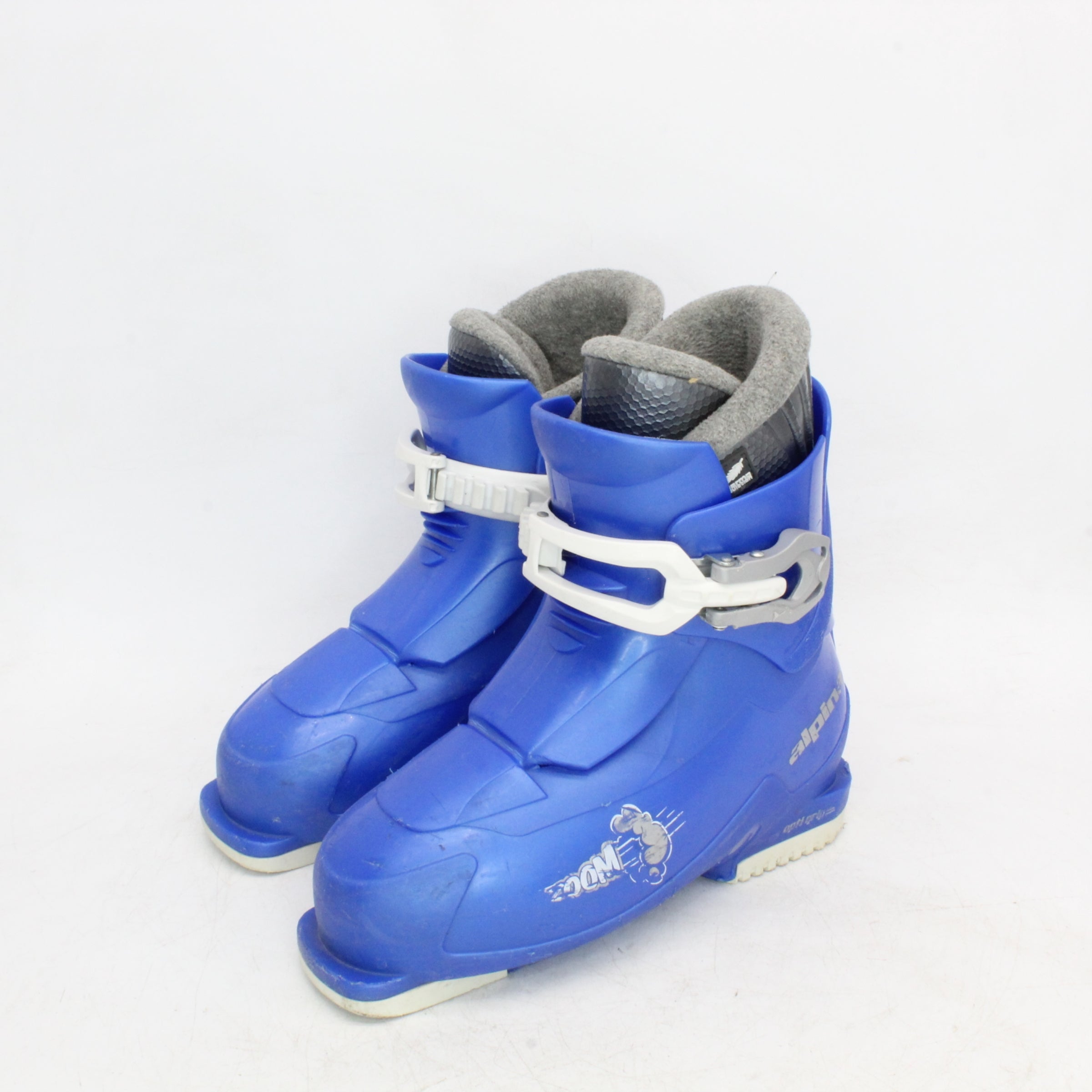 Alpina Zoom Kids Ski Boots - Size 3.5 / Mondo 21.5 Used