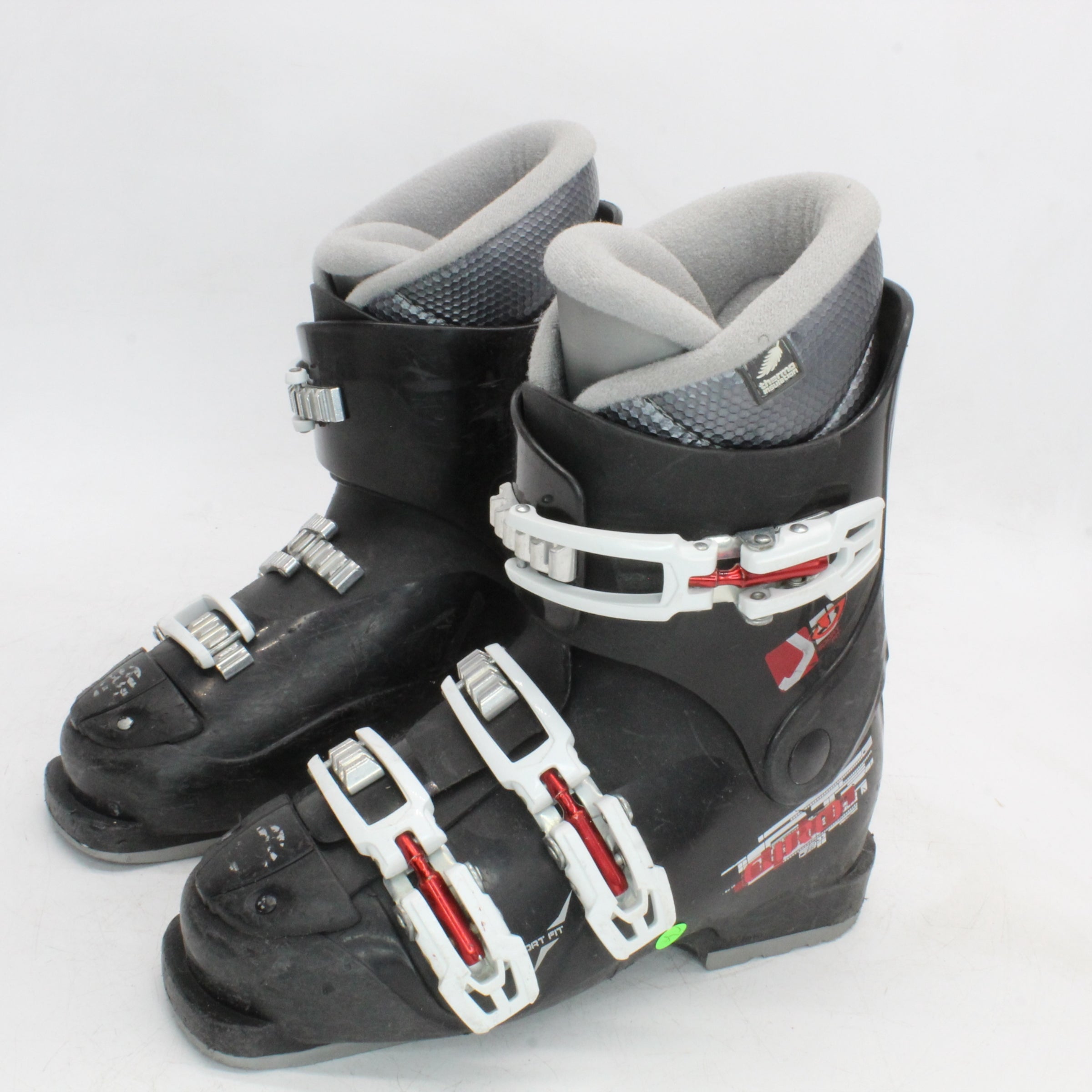 Alpina Giro J3 Sport Fit Junior Ski Boots - Size 4.5 / Mondo 22.5 Used