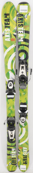 Axis Team Synflex Junior Skis with Bindings - 130 cm Used
