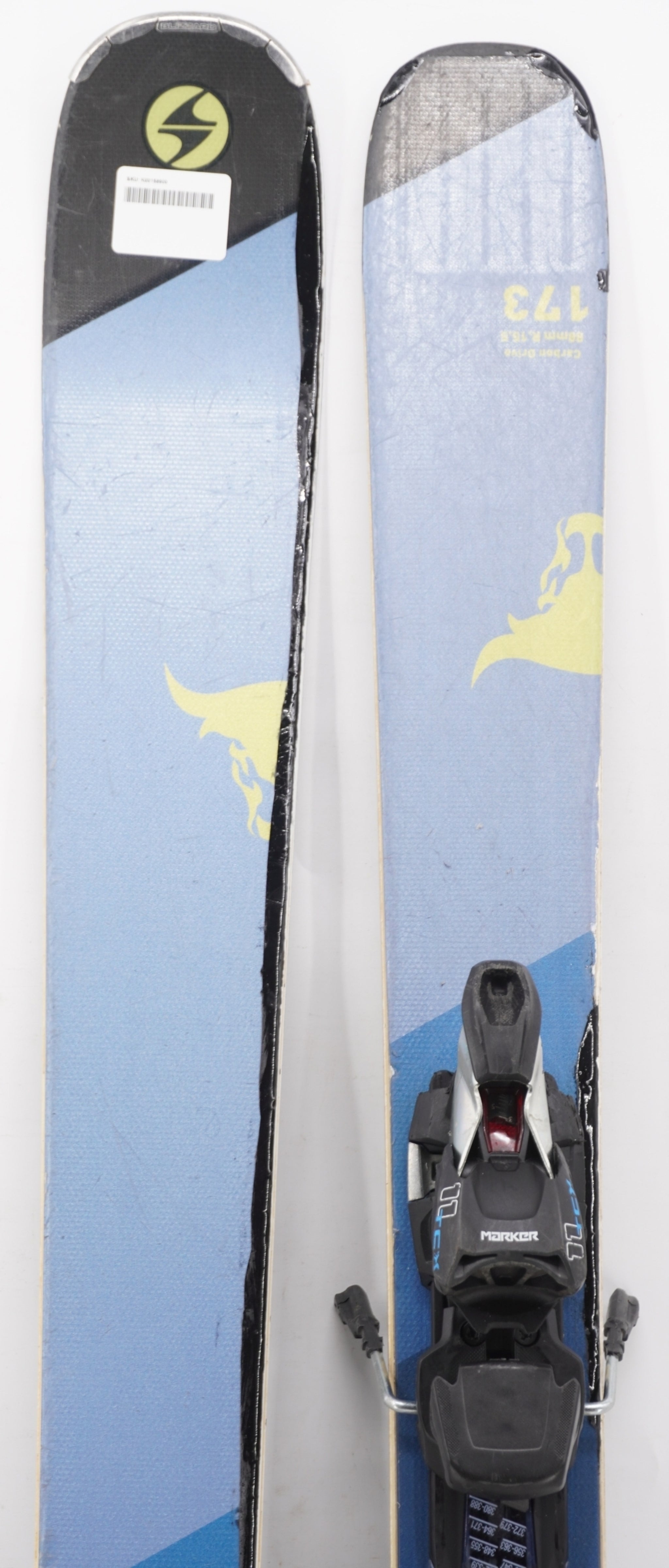 Blizzard Brahma SP Adult Demo Skis with Bindings - 173 cm Used
