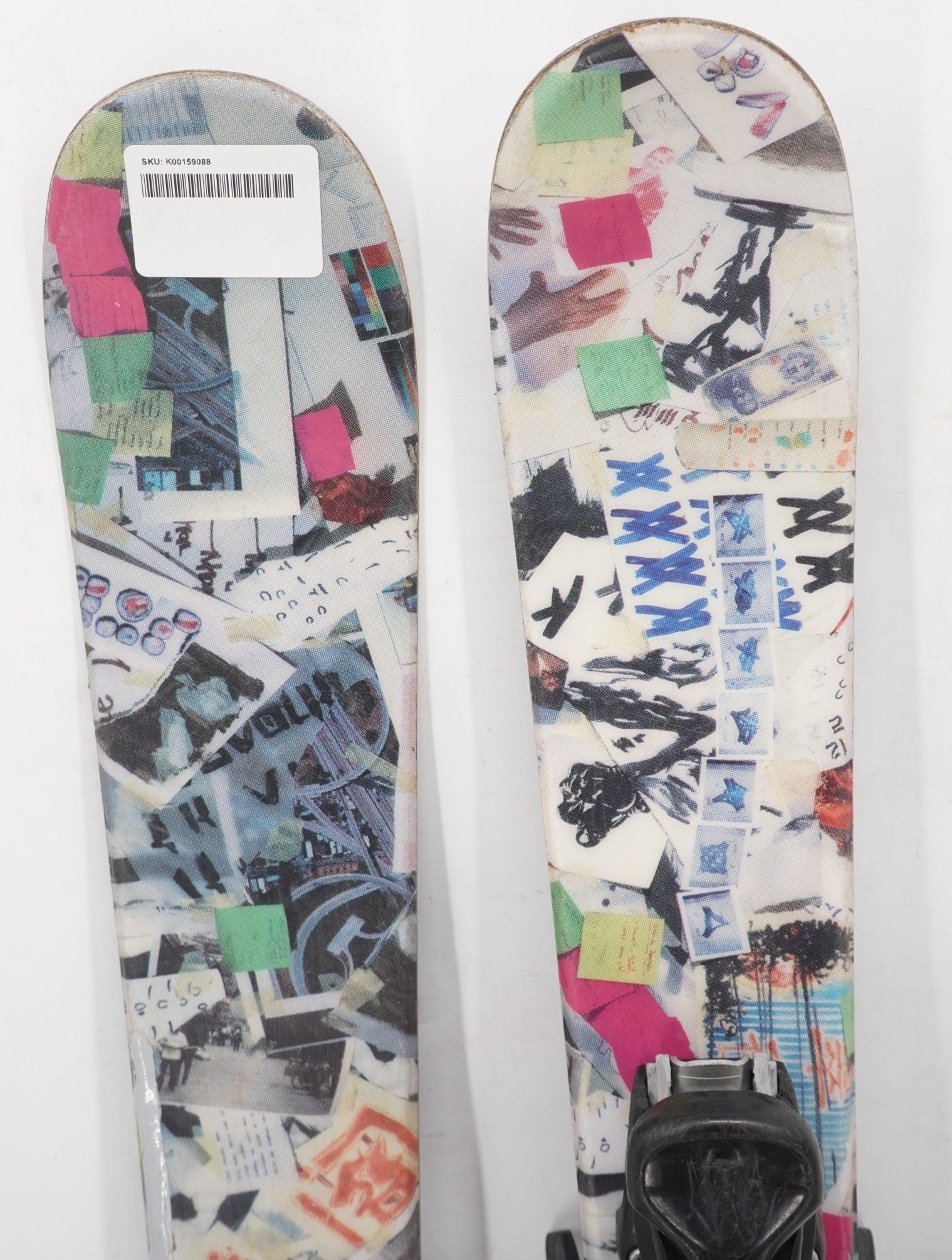 Volkl Bridge Twin Tip Kids Skis with Bindings - 118 cm Used