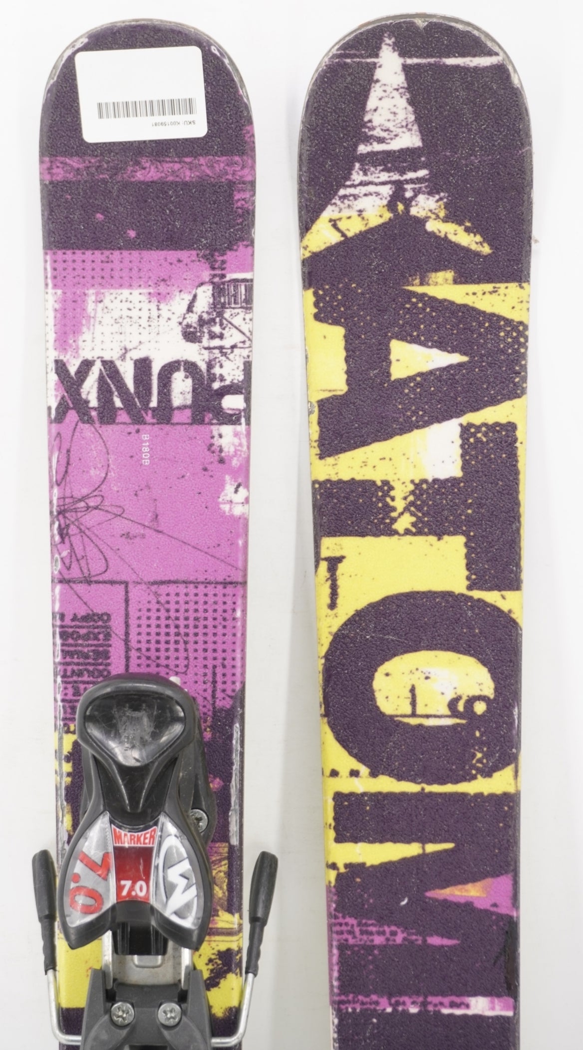 Atomic Punx Twin Tip Junior Skis - 120 cm Used