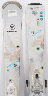 Rossignol Temptation 74 Women's Demo Skis with Bindings - 136 cm Used